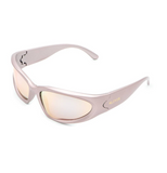 Chogan Lunettes de soleil «Milano» mixte rose a miroir