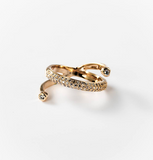 Chogan Bague «Funny» plaqué or 24 carats