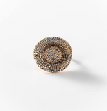Chogan Bague «Rodeo» plaqué or 24 carats