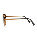 Chogan Lunettes de soleil «Messina» homme – Marron