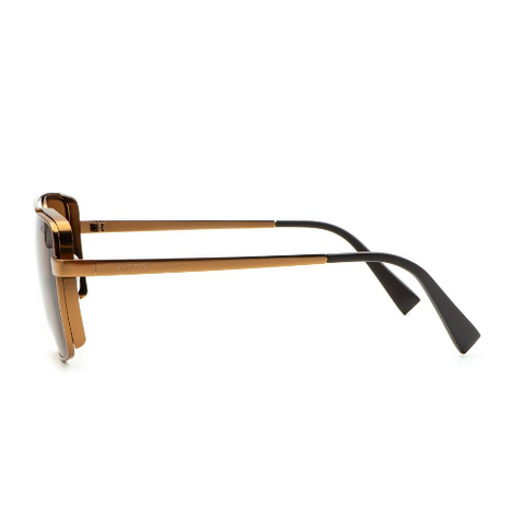 Chogan Lunettes de soleil «Messina» homme – Marron