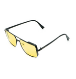 Chogan Lunettes de soleil «Messina» homme – Jaune