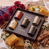 Chogan Coffret bougies parfumées – 5 × 70 g